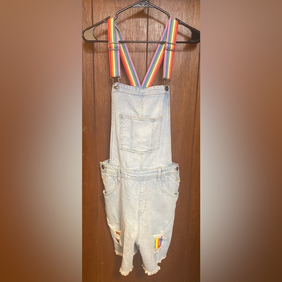 Rainbow Overall Jumper - Picture 1 of 9